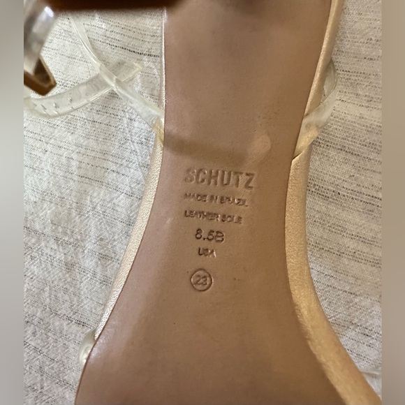 Schutz Amelia Leather Sandal - Picture 10 of 13